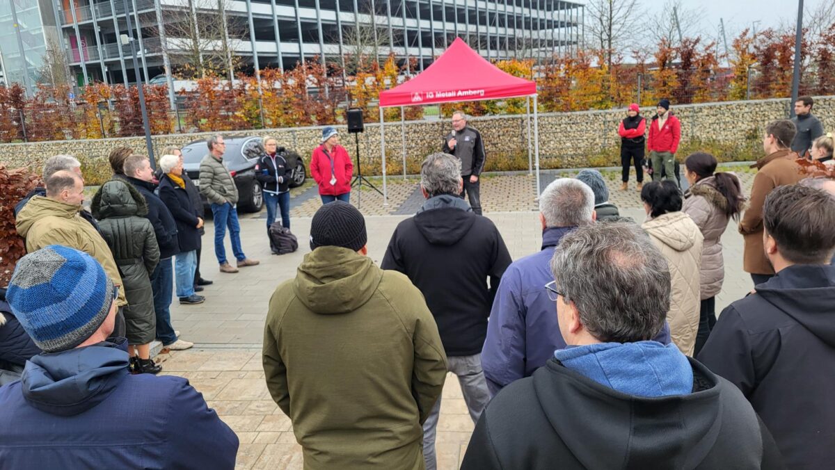 Warnstreiks in Bayern fordern höhere Löhne