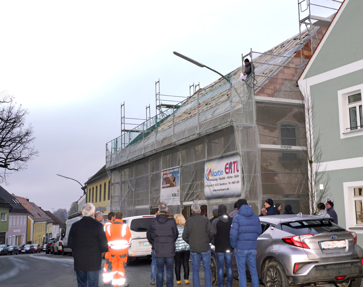 Ein Dach für ein einzigartiges Projekt