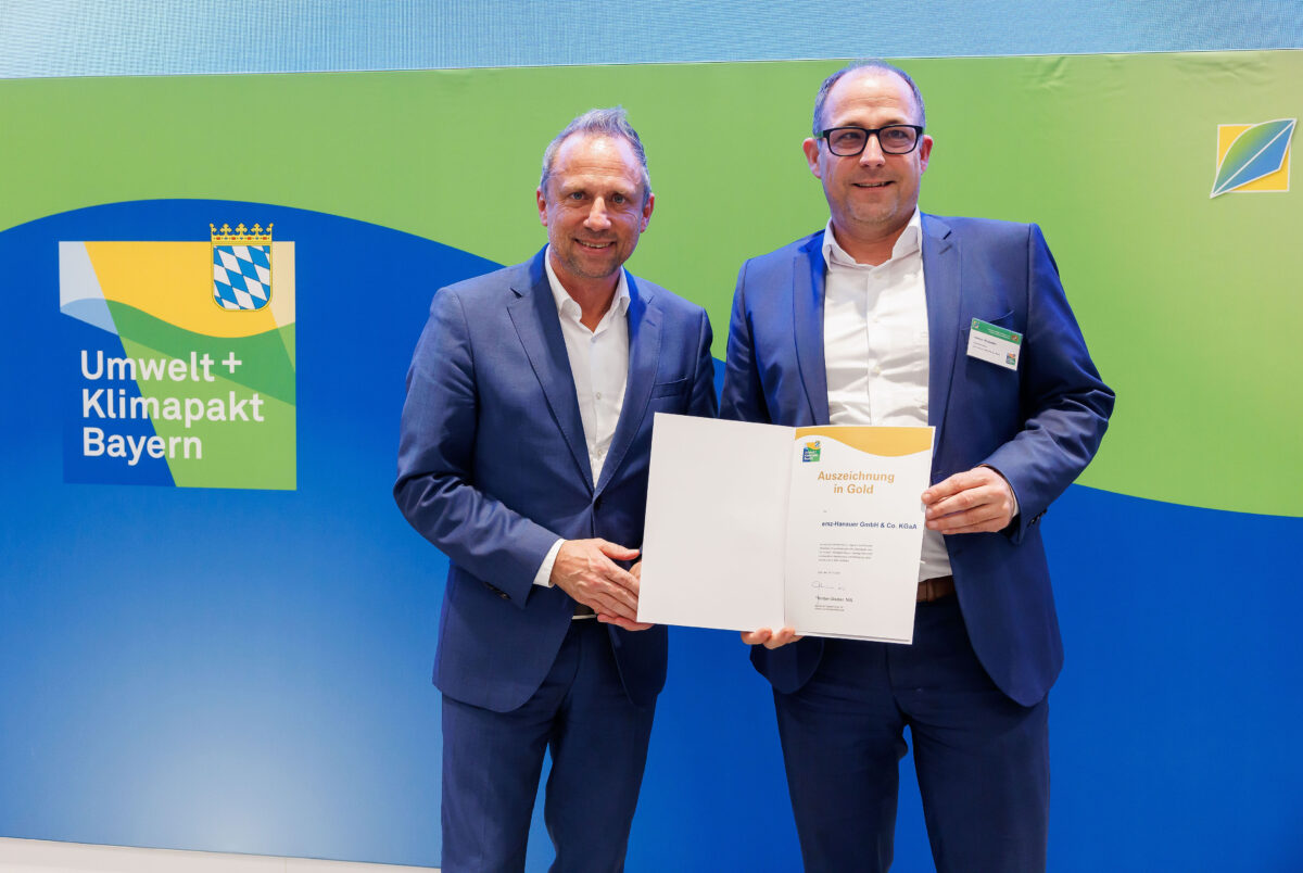 emz-Hanauer erhält Gold für Umweltschutz