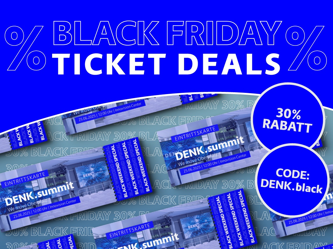 DENK.summit: Jetzt die Weichen für die Zukunft stellen – mit sattem Rabatt!