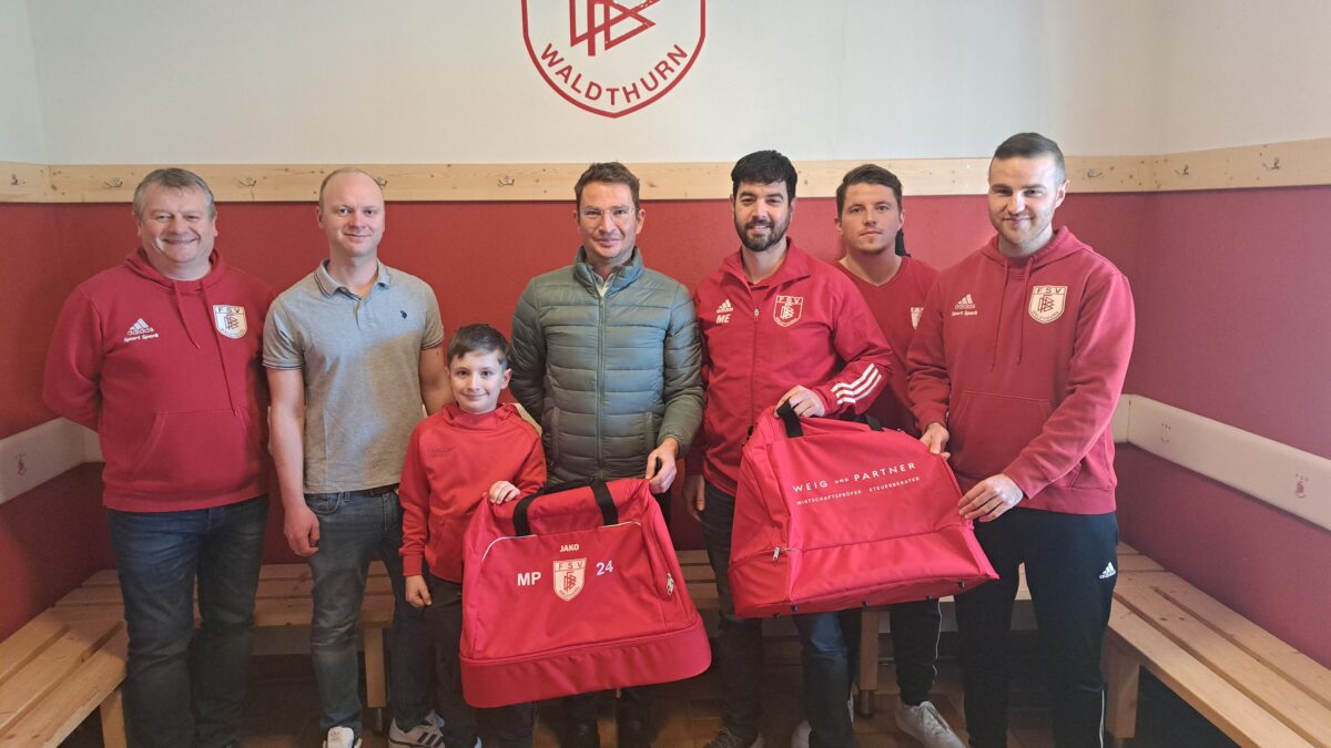 Der FSV bedankt sich bei großzügigen Sponsoren für Unterstützung