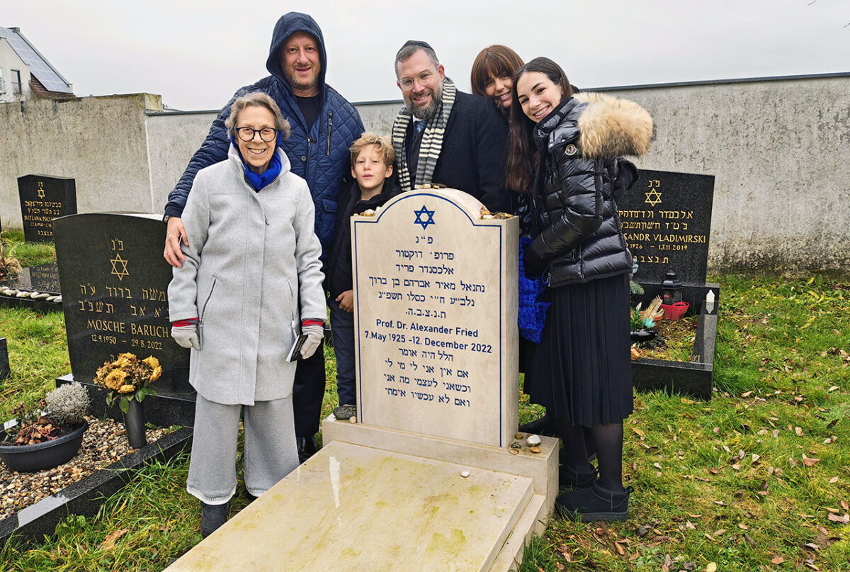 Erinnerung an die Güte in Person: Heuer wäre Alexander Fried 99 Jahre alt geworden