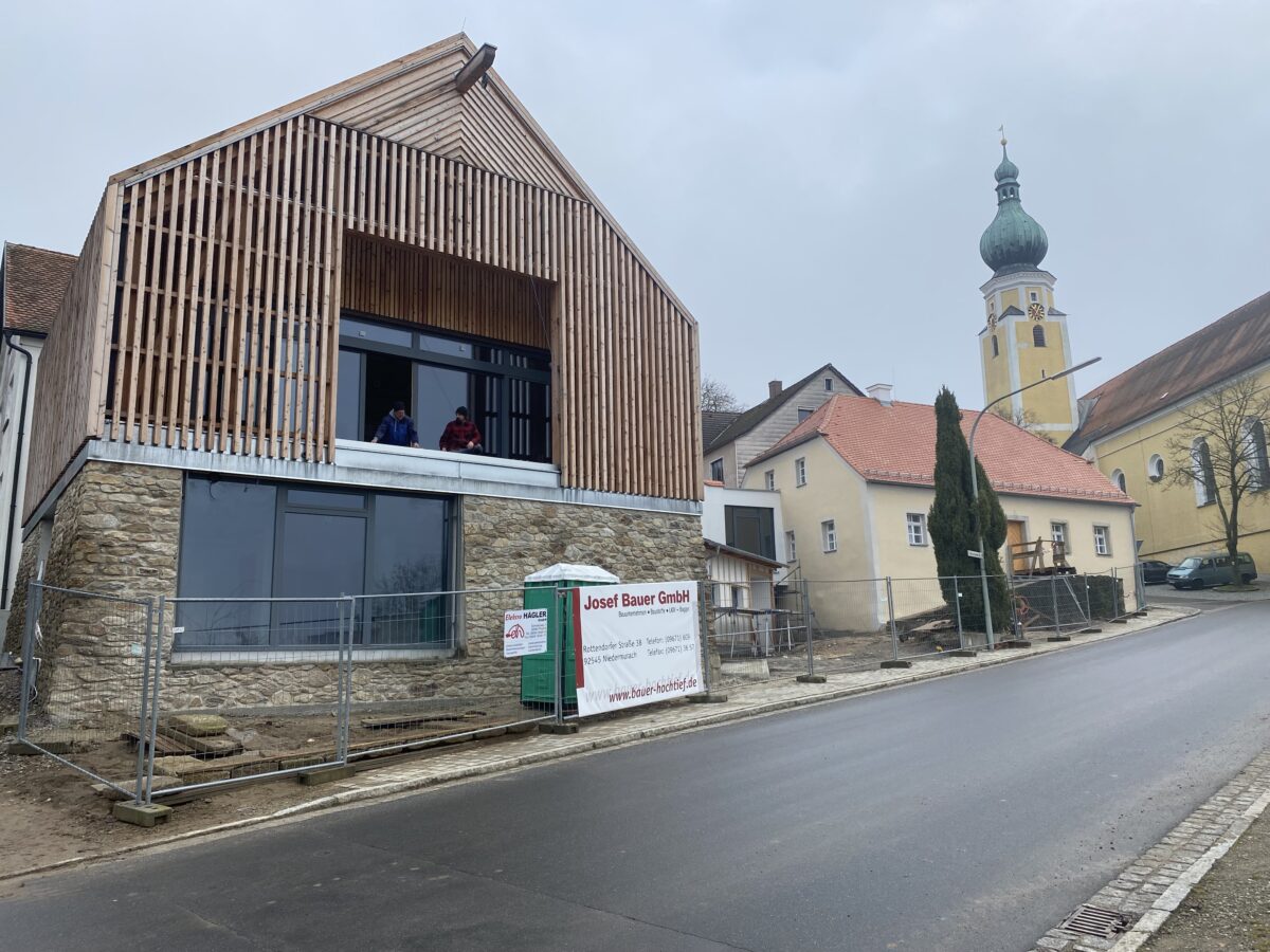"Haus der Biodiversität" in Tännesberg fast fertig