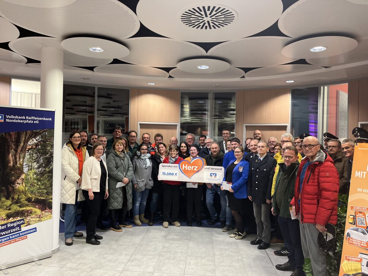 Für Vereine in der Nordoberpfalz gespendet