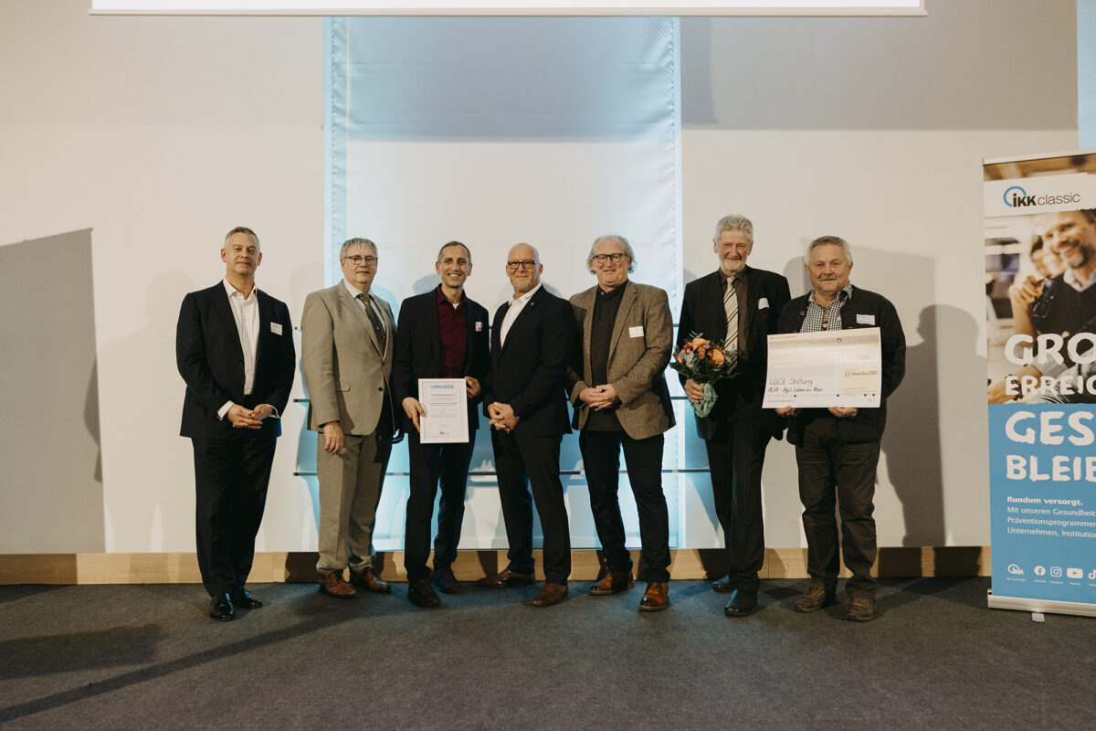 ALIA Projekt erhält Gesundheitspreis von IKK classic