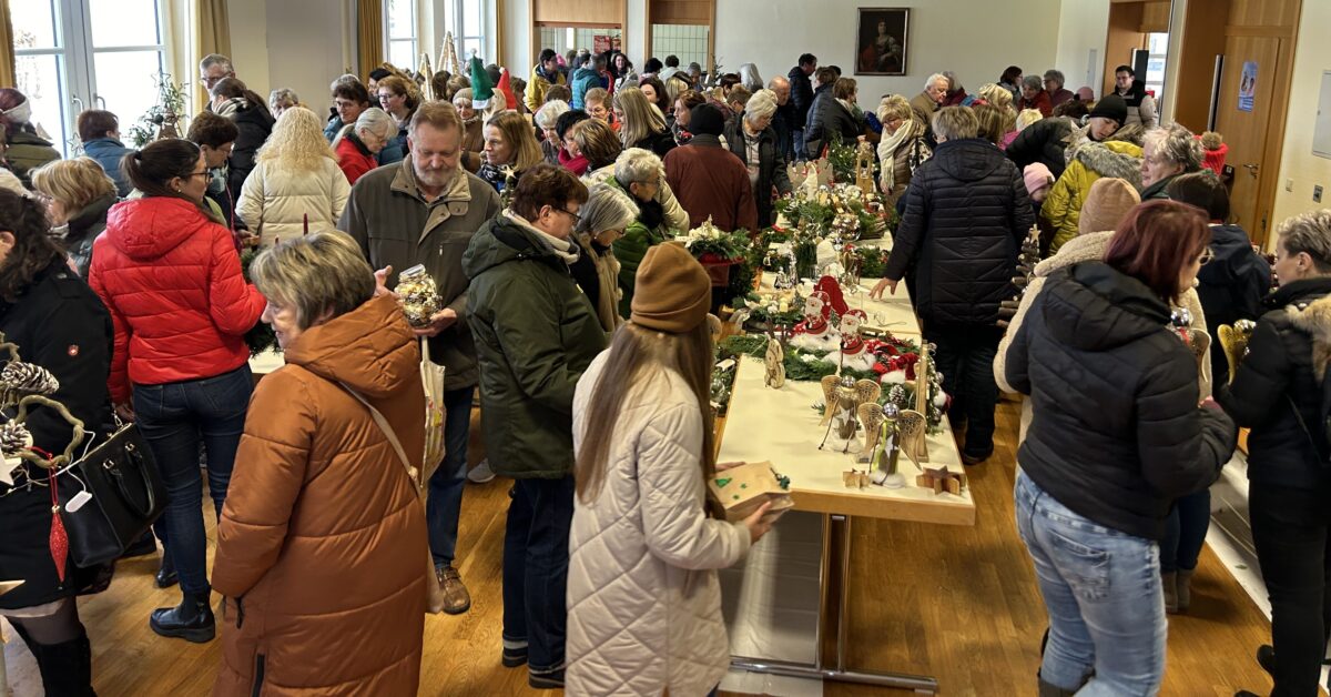 Adventsbasar in Immenreuth unterstützt gute Zwecke