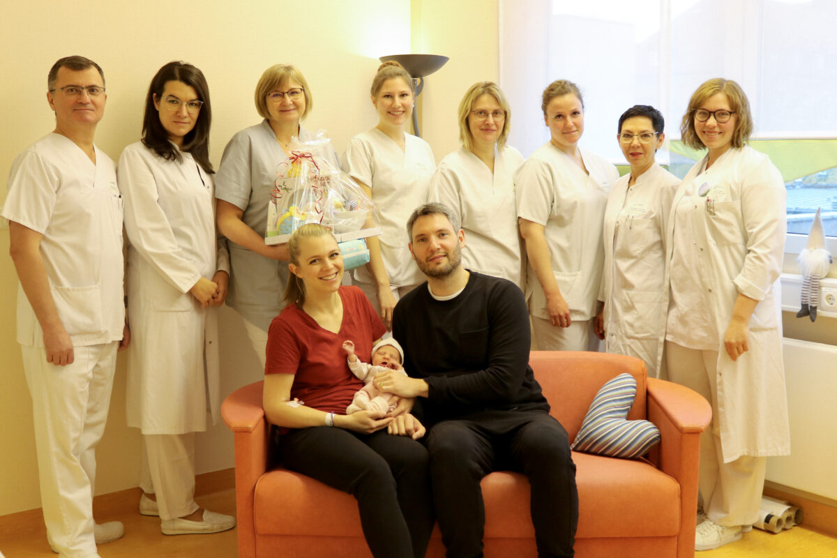 Baby des Jahres im Klinikum Fichtelgebirge geboren