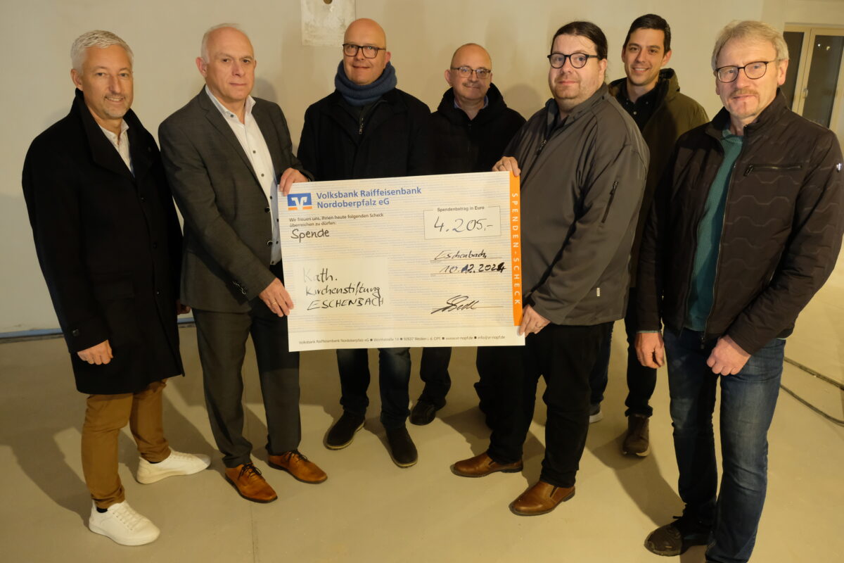 Für das neue Pfarr- und Jugendheim in Eschenbach: 4205 Euro durch Crowdfunding