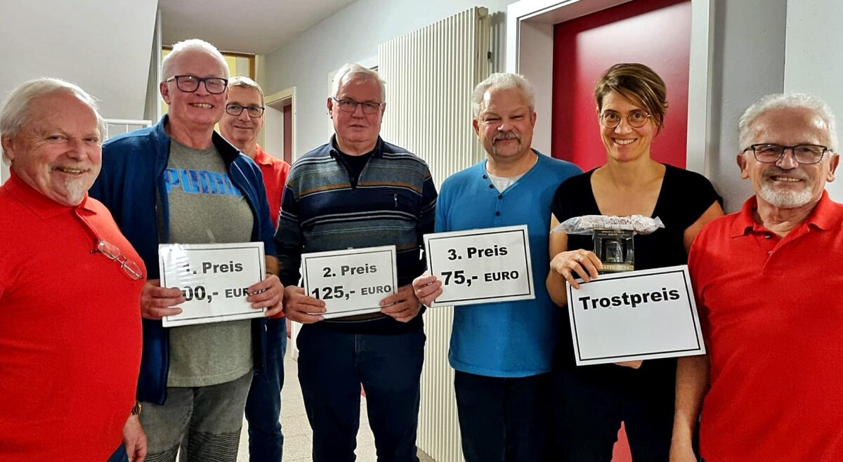 Großer Andrang beim SPD Preisschafkopf in Bechtsrieth