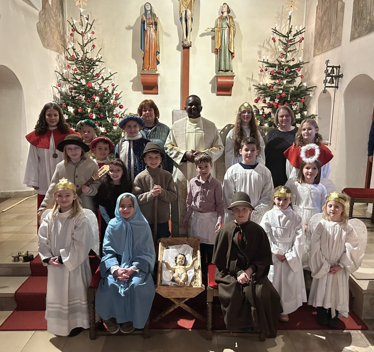 Herz-Jesu-Pfarrkirche feiert lebendiges Krippenspiel