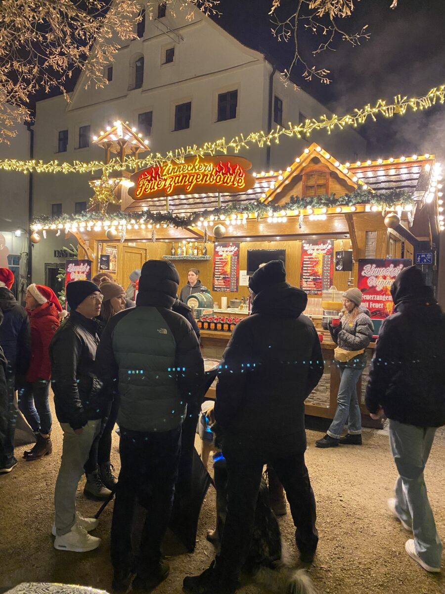 Glühweinstand.