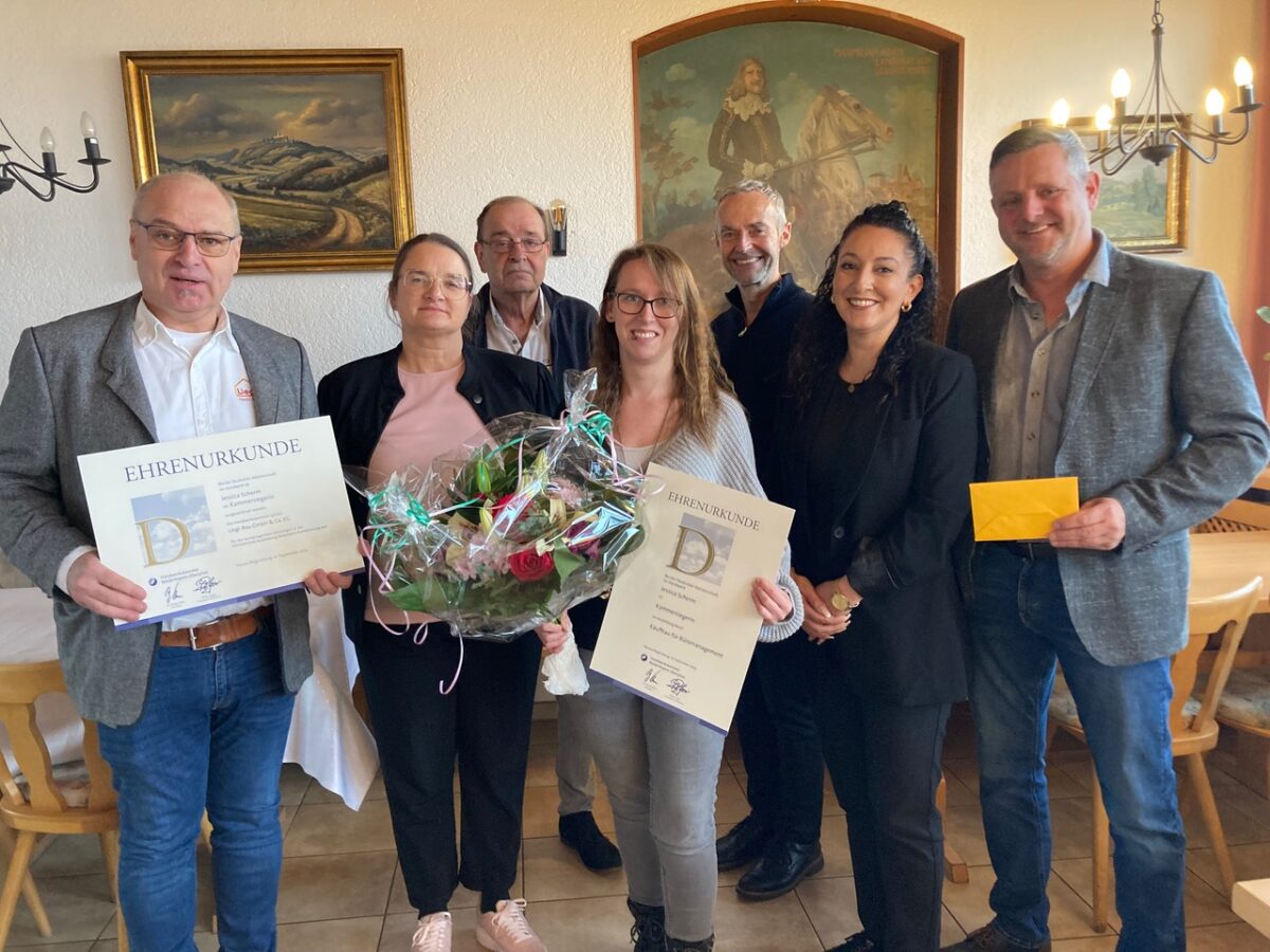 Jessica Scherm aus Pirk wird Kammersiegerin im Handwerk