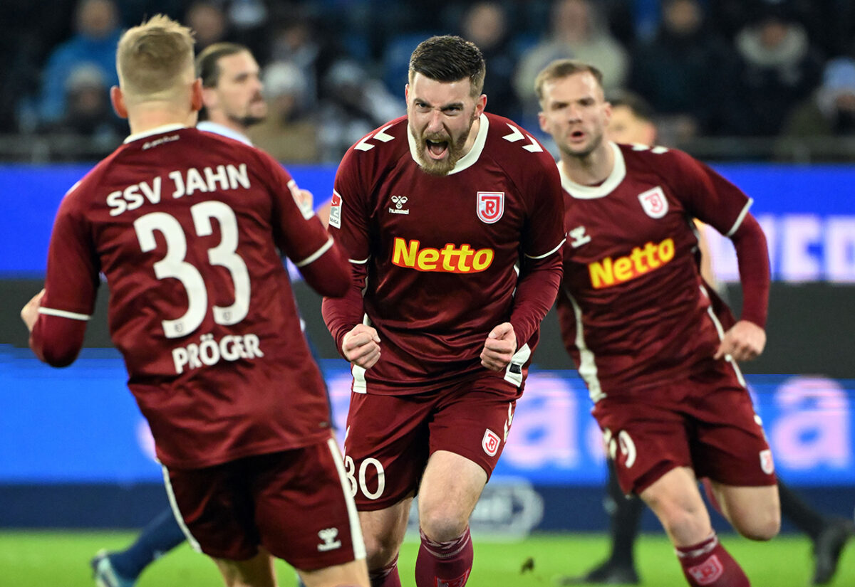 Jahn in Liga 2: Engagiert, aber „lost“ auch in Karlsruhe