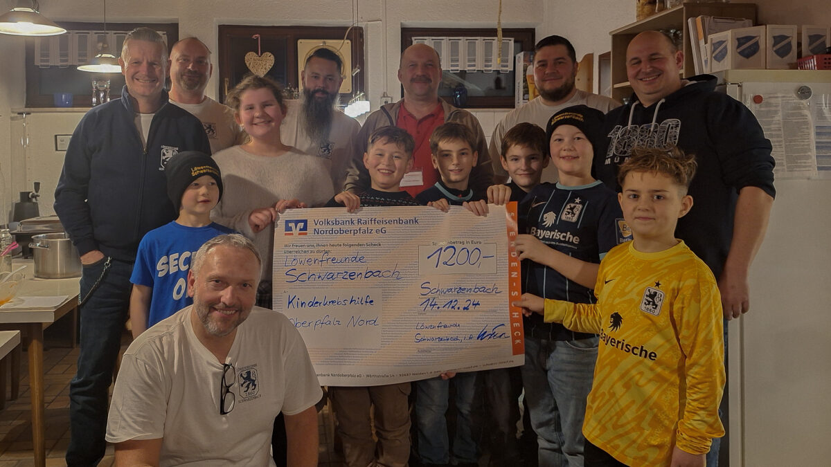 Löwenfreunde Schwarzenbach unterstützen Kinderkrebshilfe