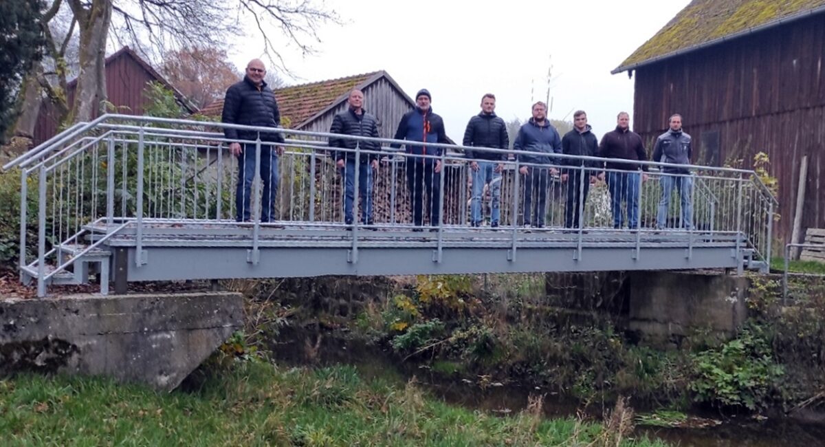 Menzlaser Brückensanierung: Ein Gemeinschaftsprojekt glänzt neu