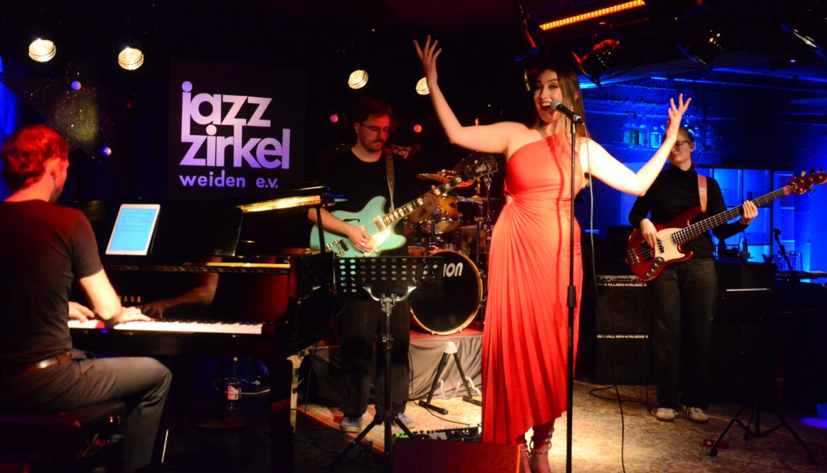 Olga Dudkova Band beim Jazz-Zirkel