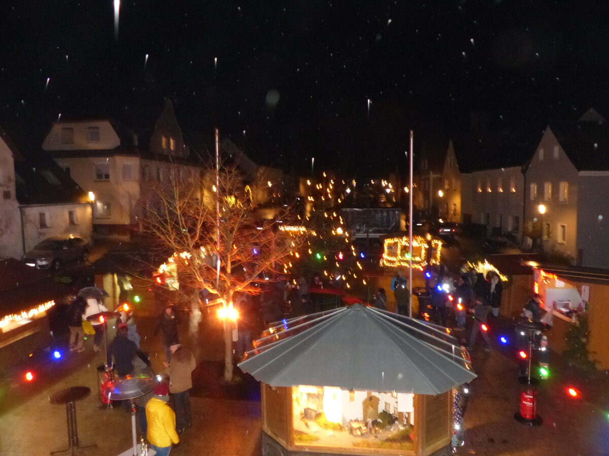 Kohlberg feiert Weihnachten im Freien