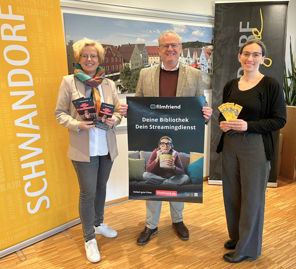 Schwandorf: Neue Streaming-Option in der Stadtbibliothek
