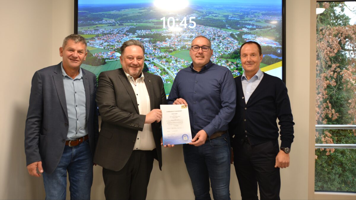 Teublitz erhält IT-Sicherheitssiegel