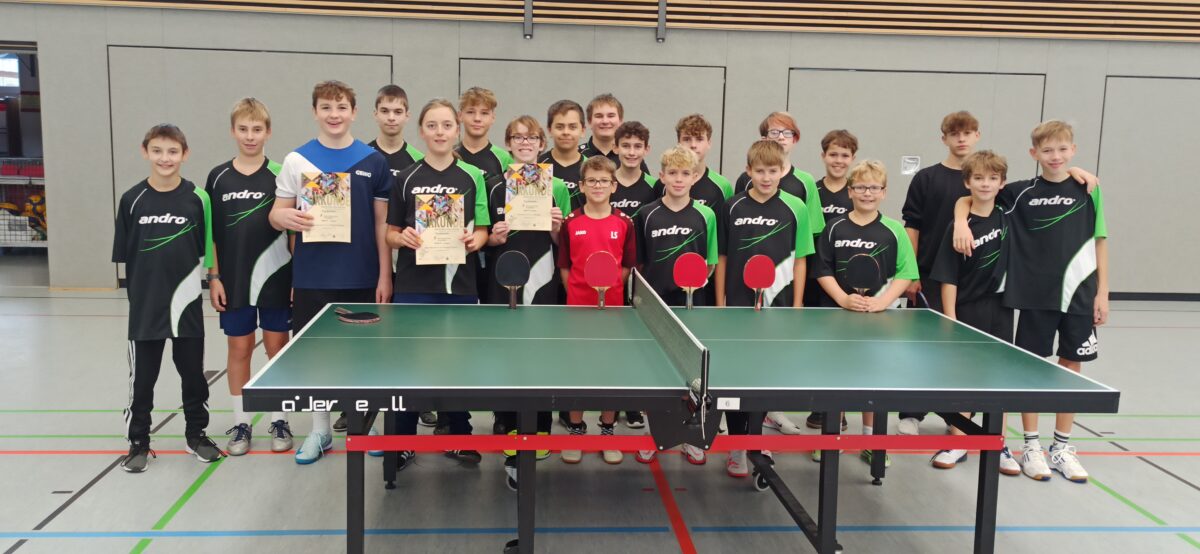 Erfolge bei Tischtennisturnieren für Kemnather Schulmannschaften
