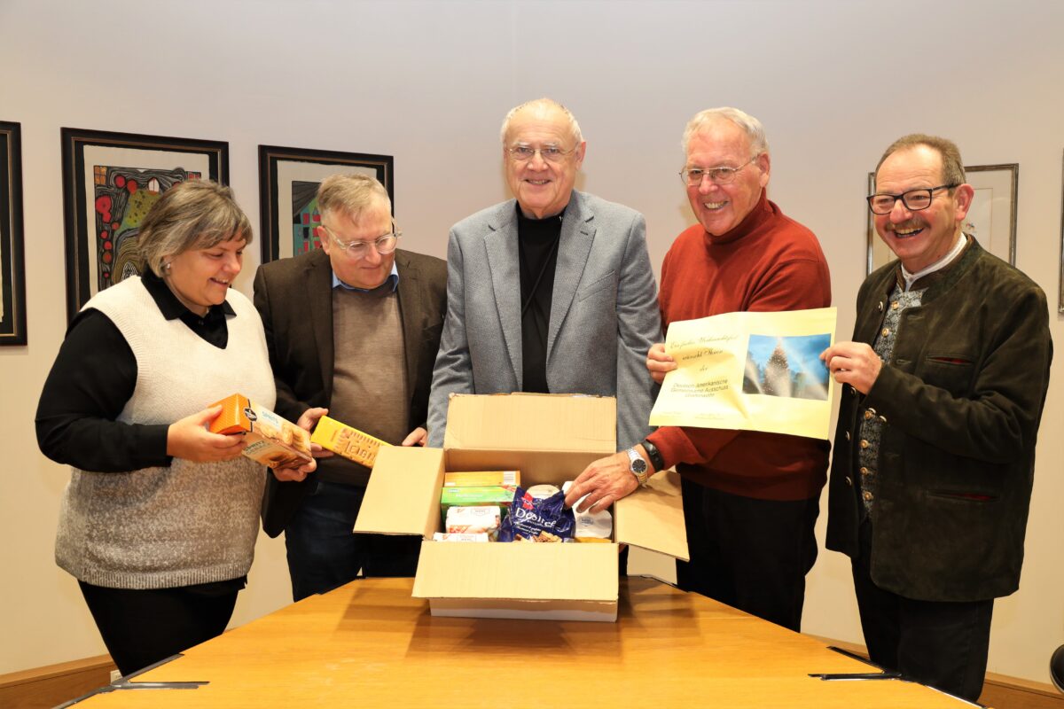 DAGA-Hilfspakete für bedürftige Menschen in Weiden