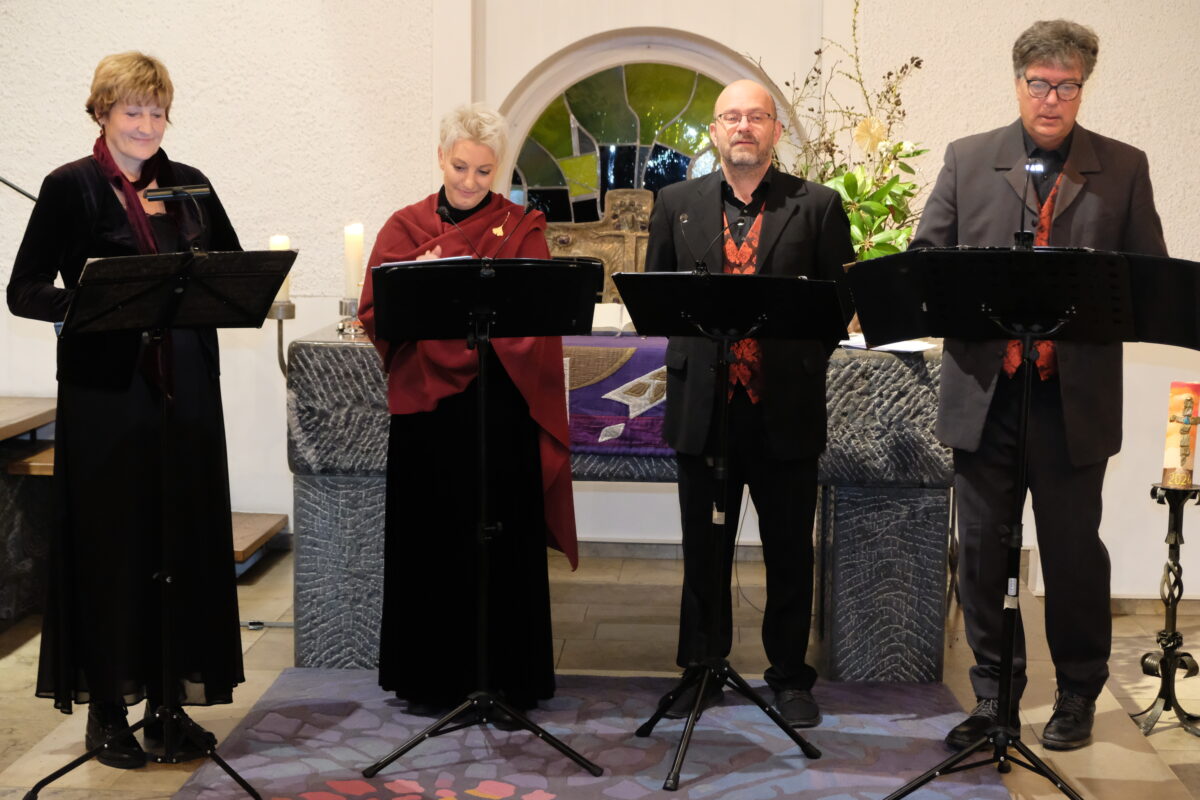 Weihnachtszauber: Quartett begeistert in Eschenbach