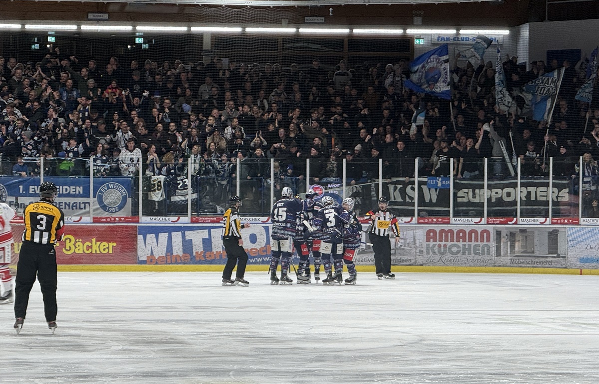 Hochverdienter 7:1 Heimsieg zum Jahresabschluss für die Blue Devils Weiden