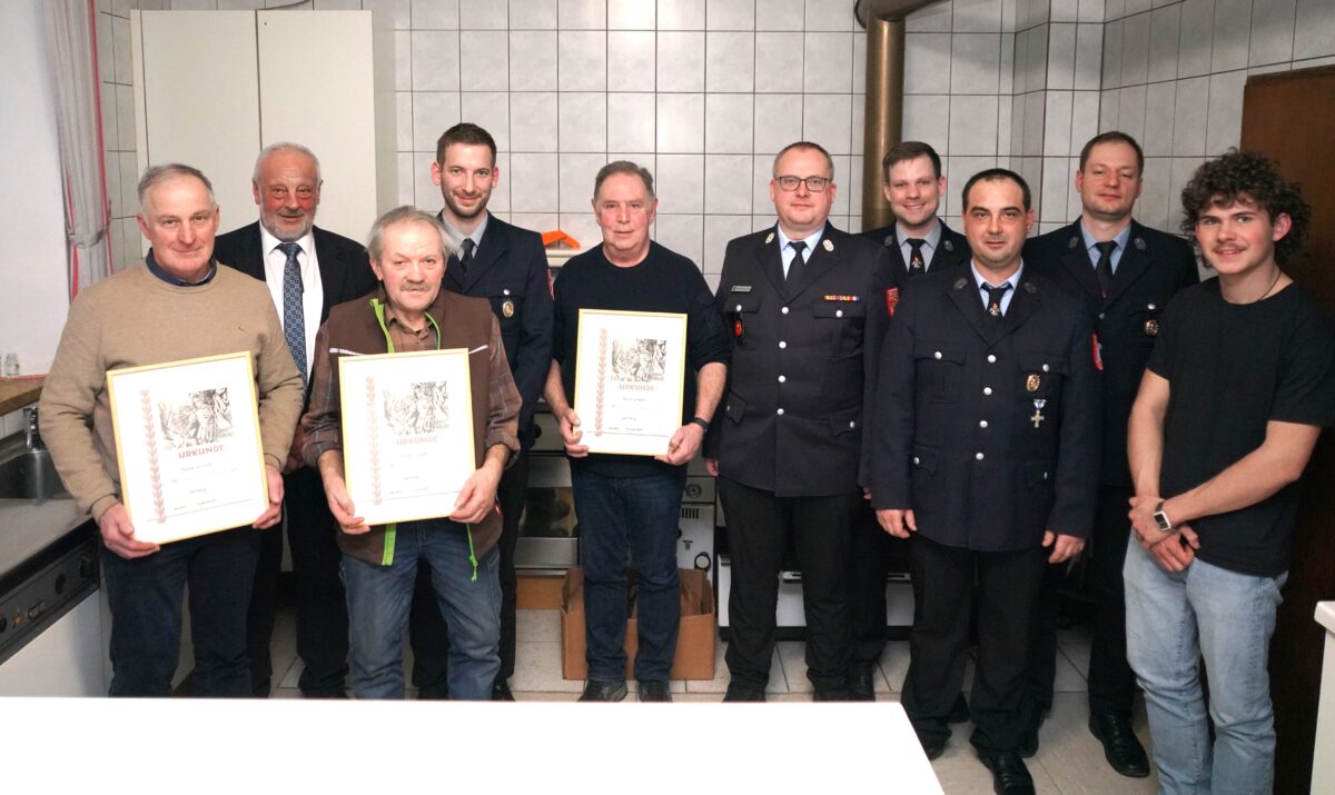 Feuerwehr Spielberg macht "Paten"