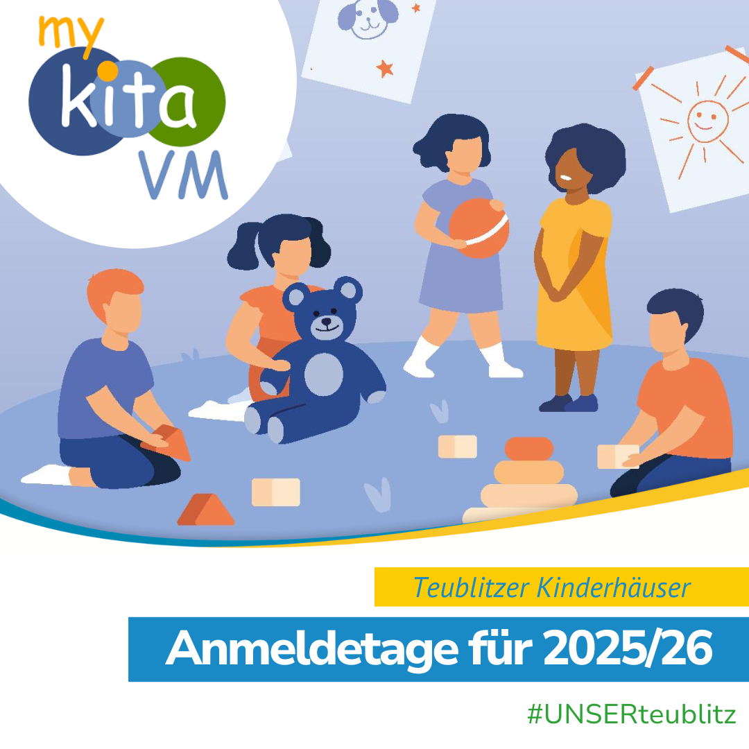 Anmeldestart für Kindergartenjahr 2025/26 in Teublitz