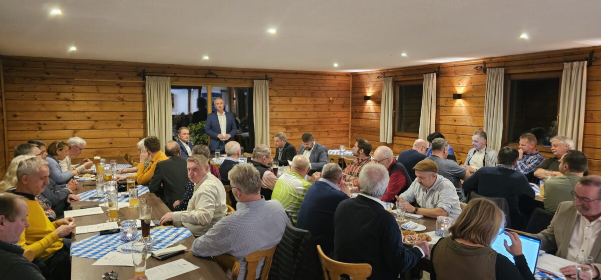 CSU Amberg-Sulzbach feiert Jahresabschluss mit Rückblick