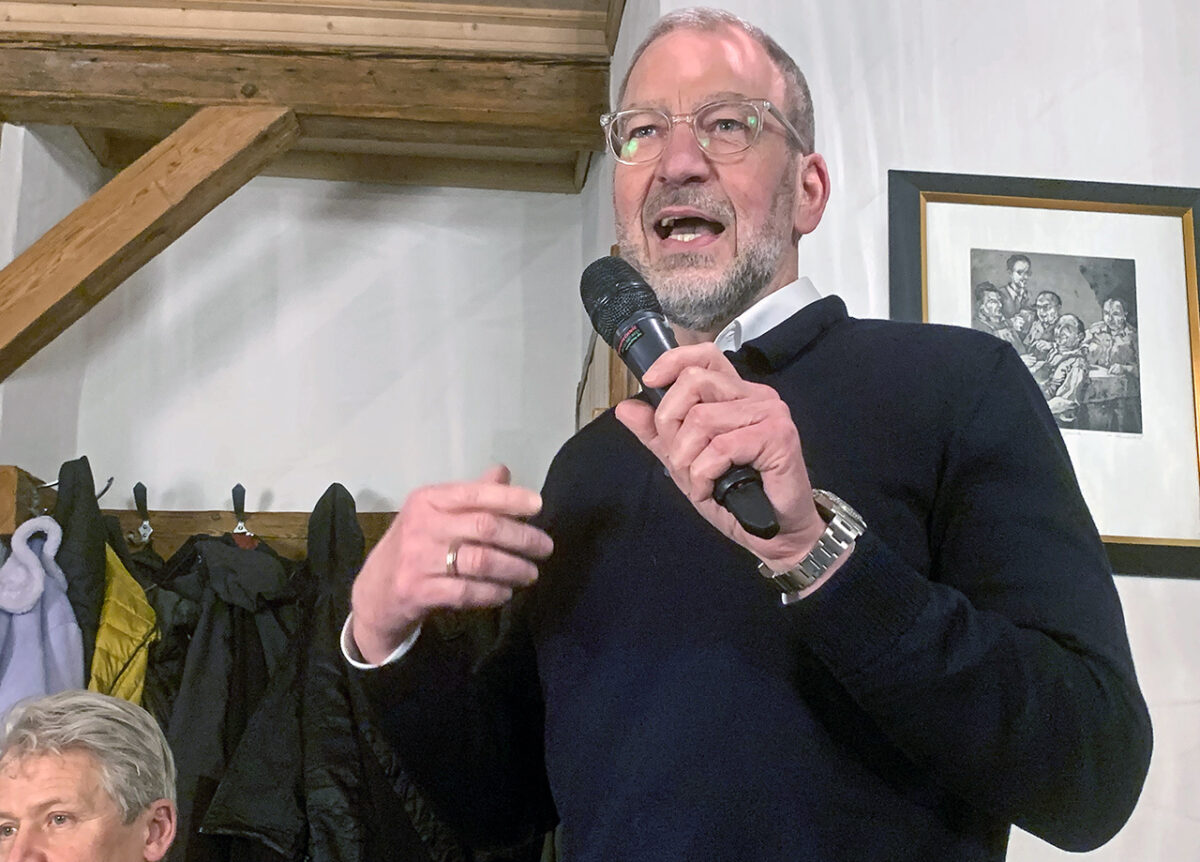 Helmut Prieschenks Ruck-Rede: „Walter Winkler hat uns alle begeistert“