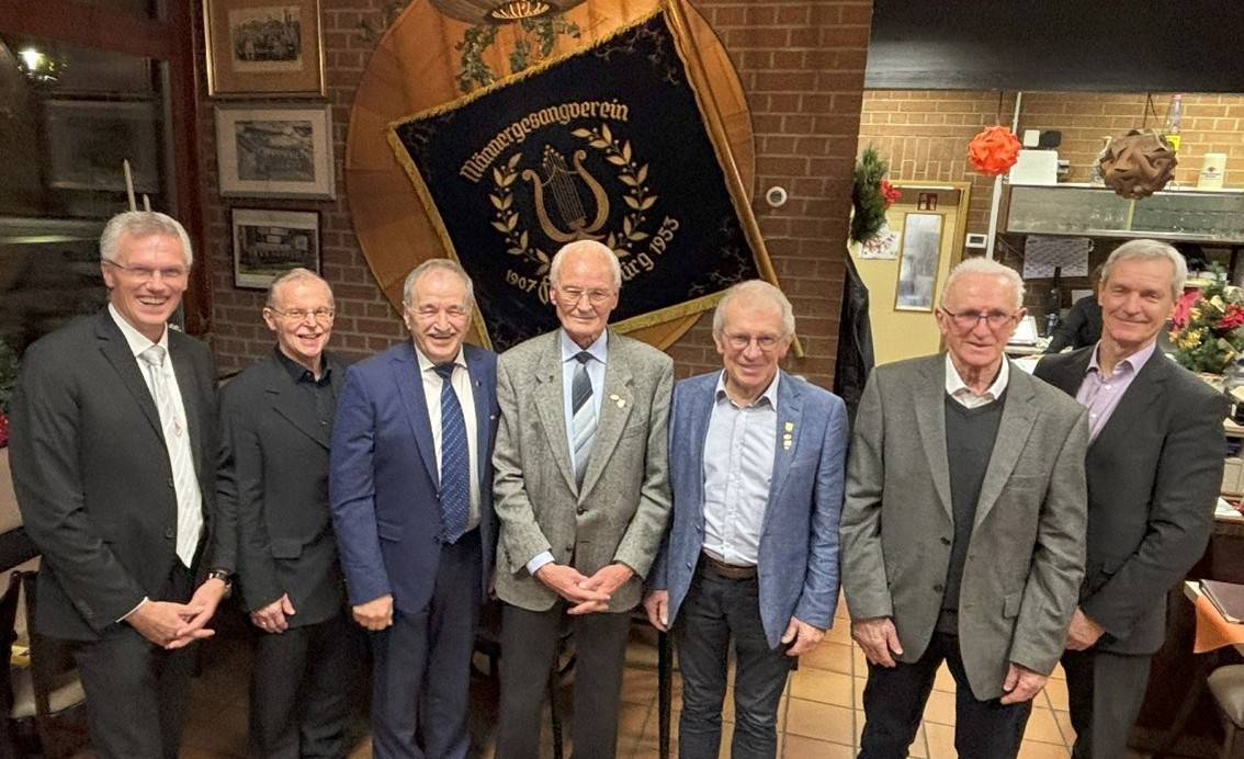 Ehrungen beim Männergesangverein Flossenbürg