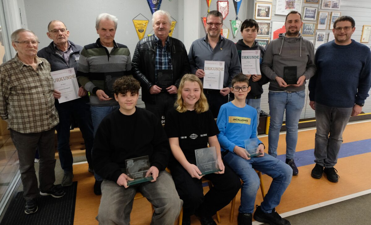 Flosser Fischereiverein ehrt Vereinsmeister und Mitglieder