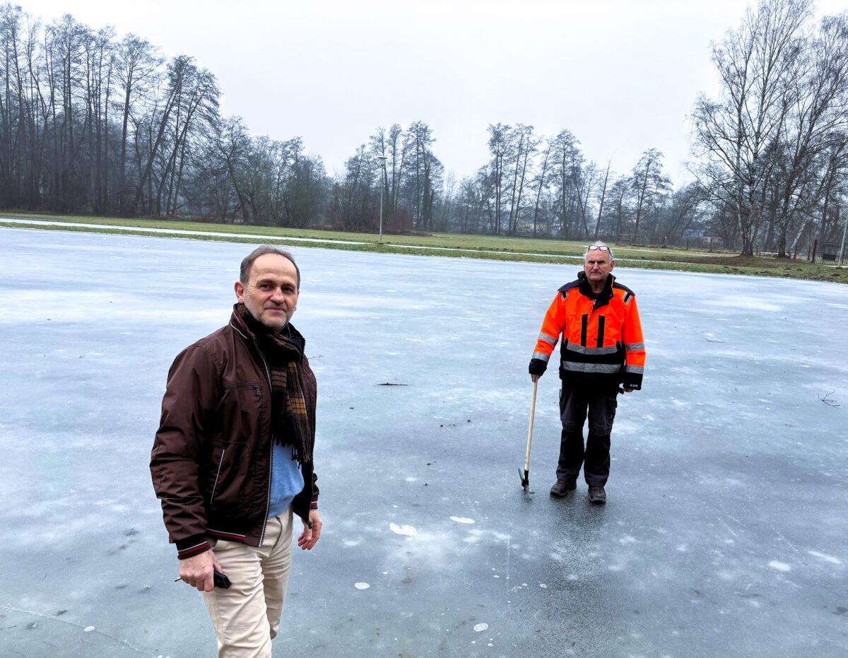 Eislaufplatz Burglengenfeld noch nicht sicher