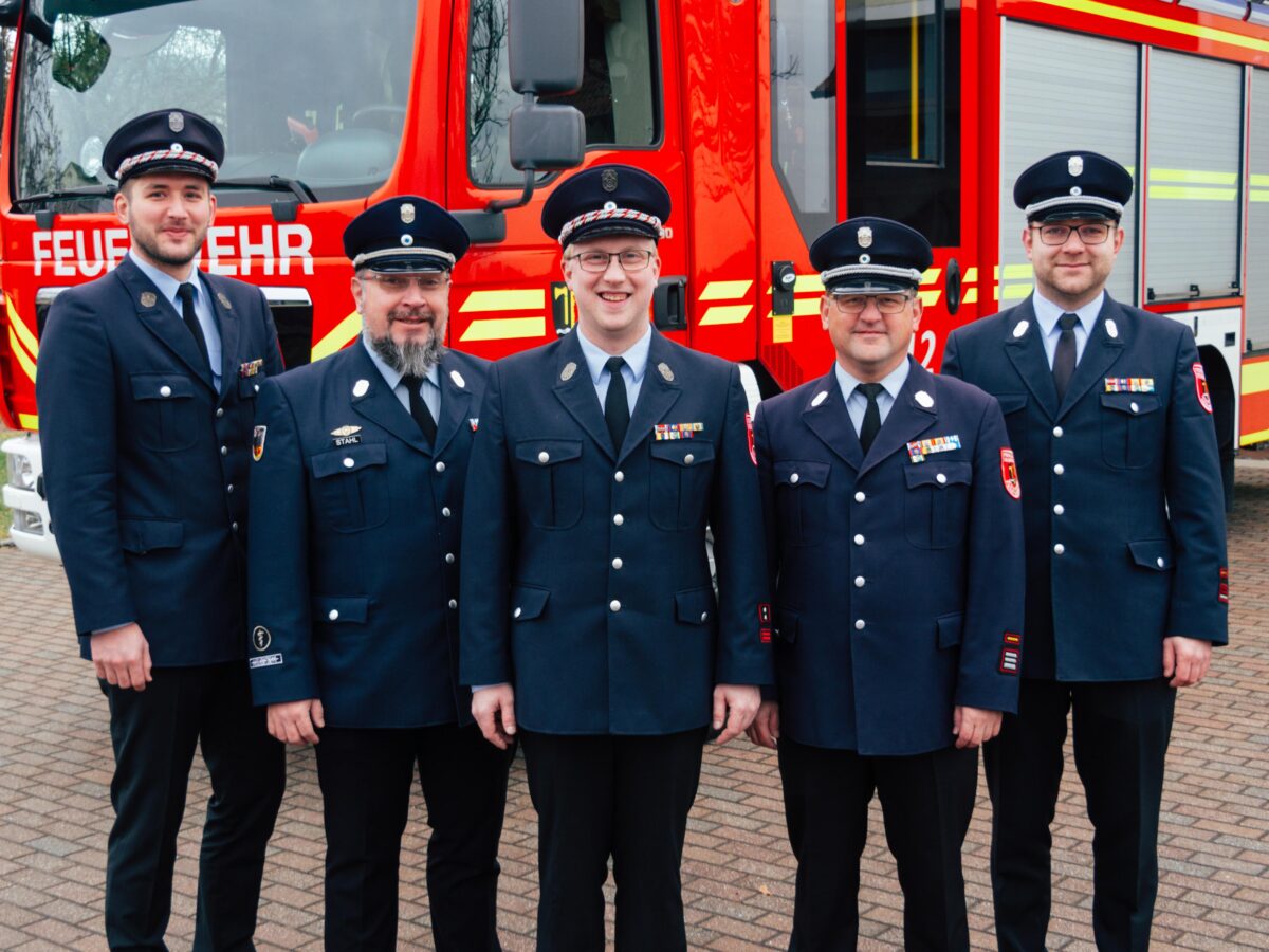 Feuerwehr Wolfring wählt neue Führungsriege