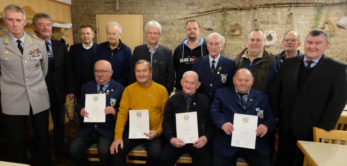 Gelöbnis stärkt Zusammenhalt in Soldatenkameradschaft 1870