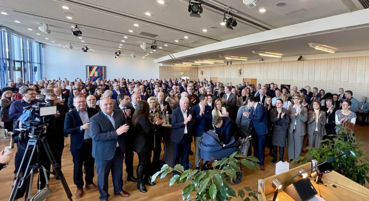 Neujahrsempfang der Stadt Weiden. Foto: Christine Ascherl