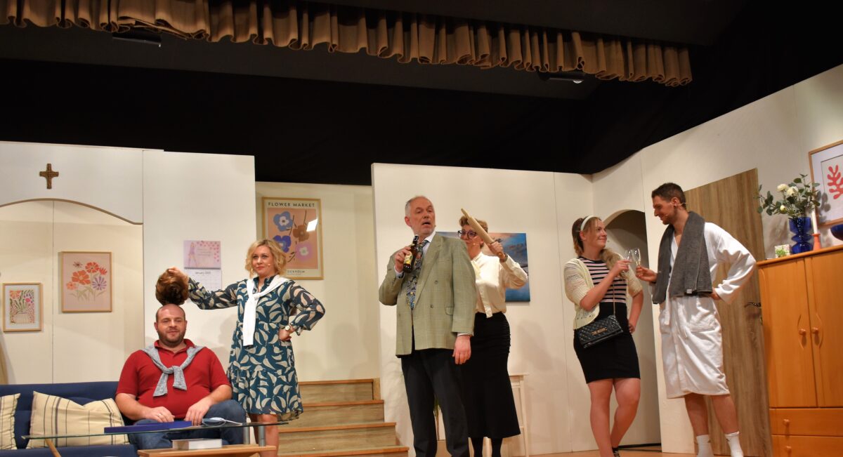 Männerflut zum Geburtstag