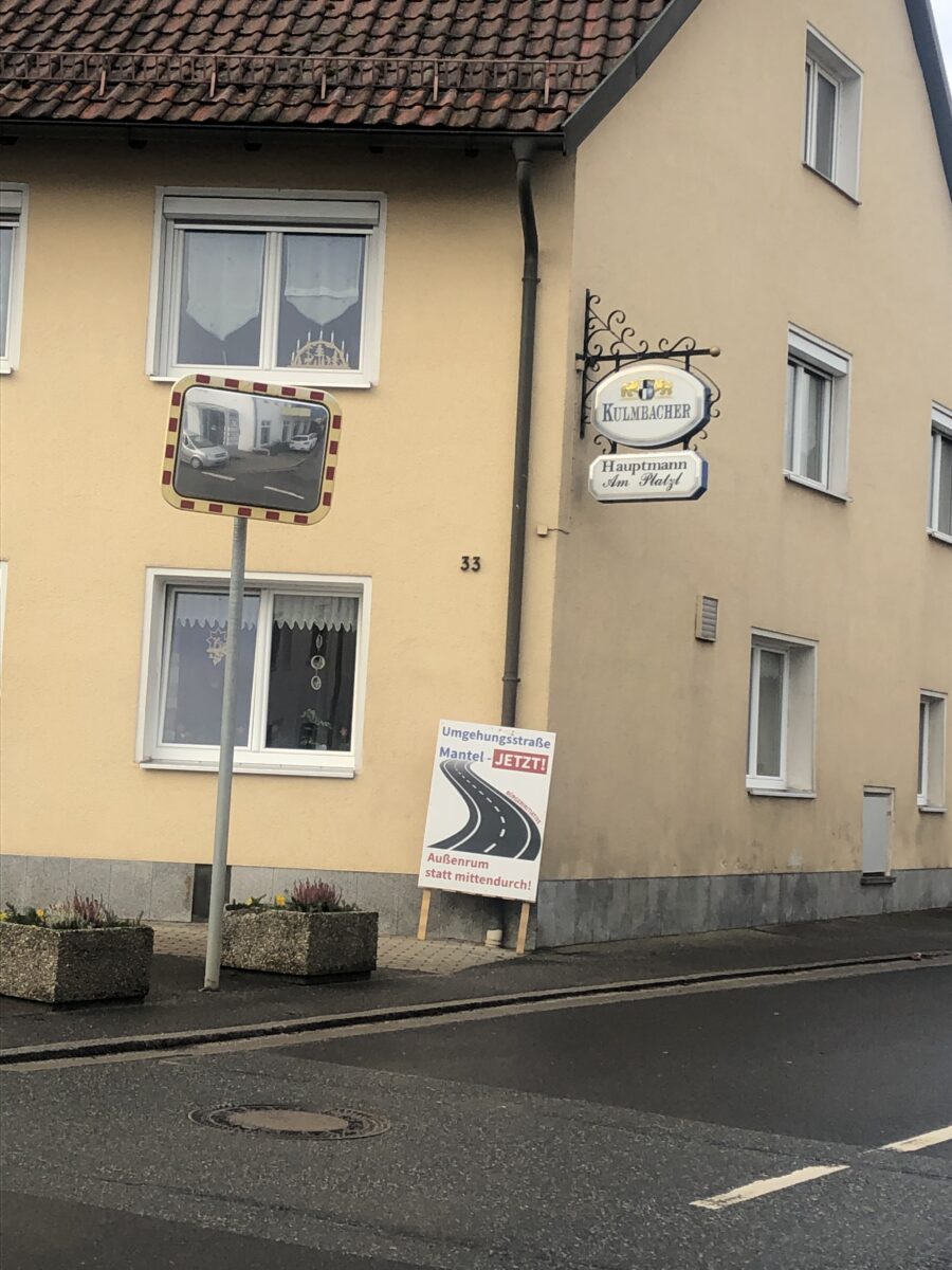 Neue Abwassergebühren und Resolution in Mantel beschlossen