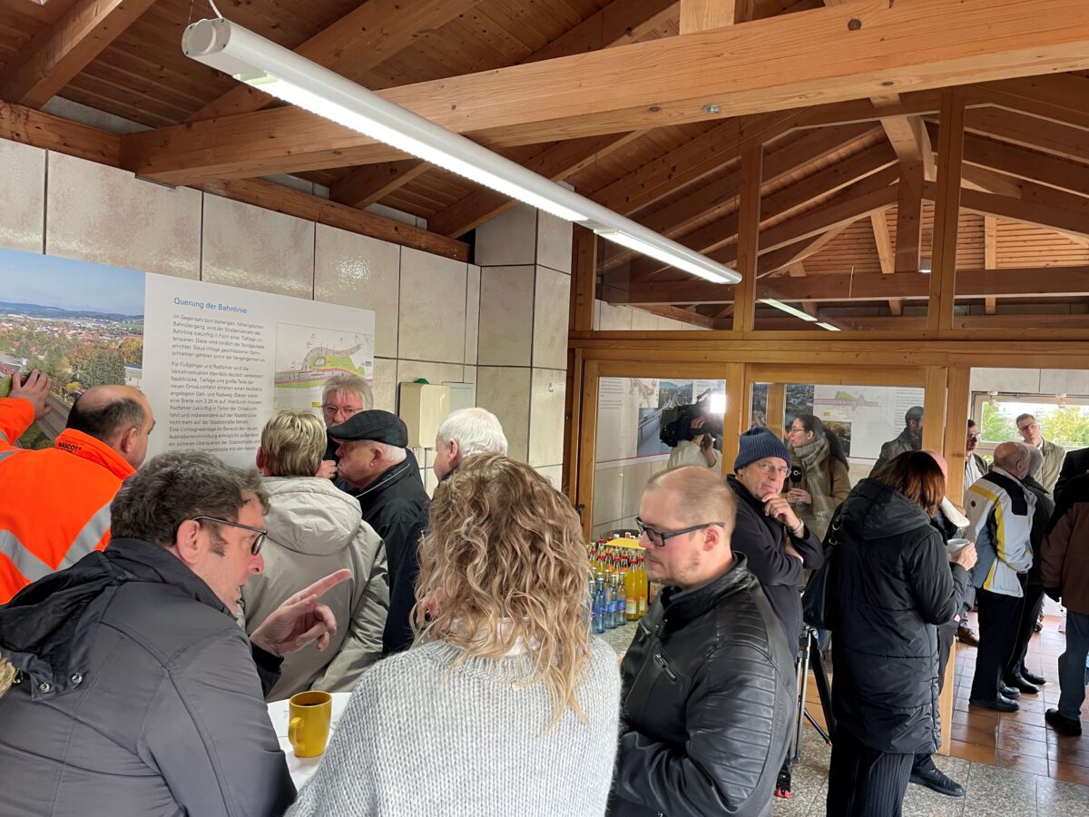 Neues Infocenter für Verkehrsentlastung in Nabburg eröffnet