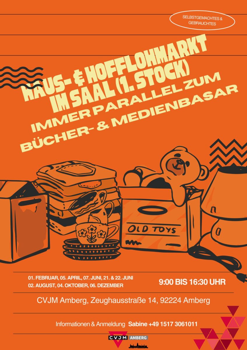 Schnäppchenjagd 2025: Flohmärkte im CVJM Amberg