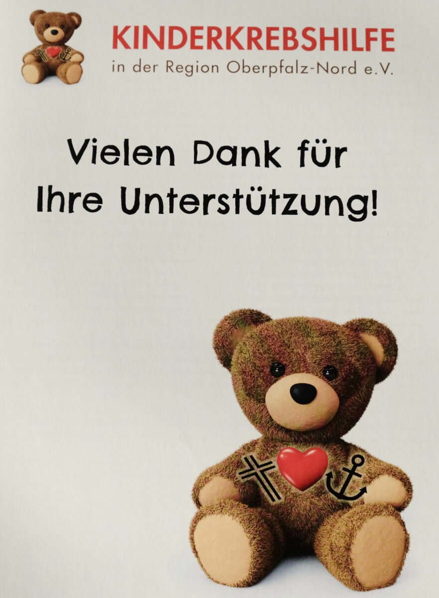 Trauerspende für Kinderkrebshilfe statt Blumen