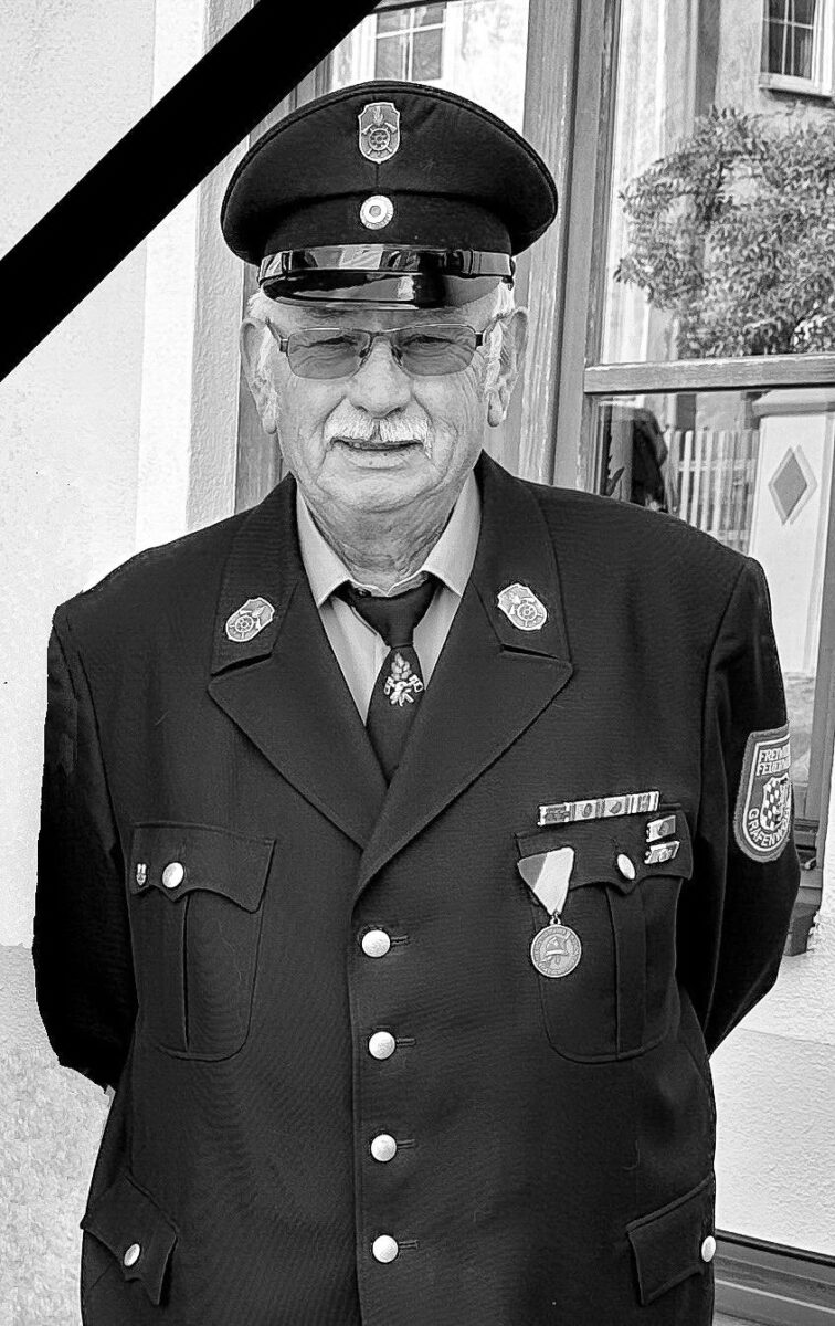 Trauer um Feuerwehrmann Fritz Raß