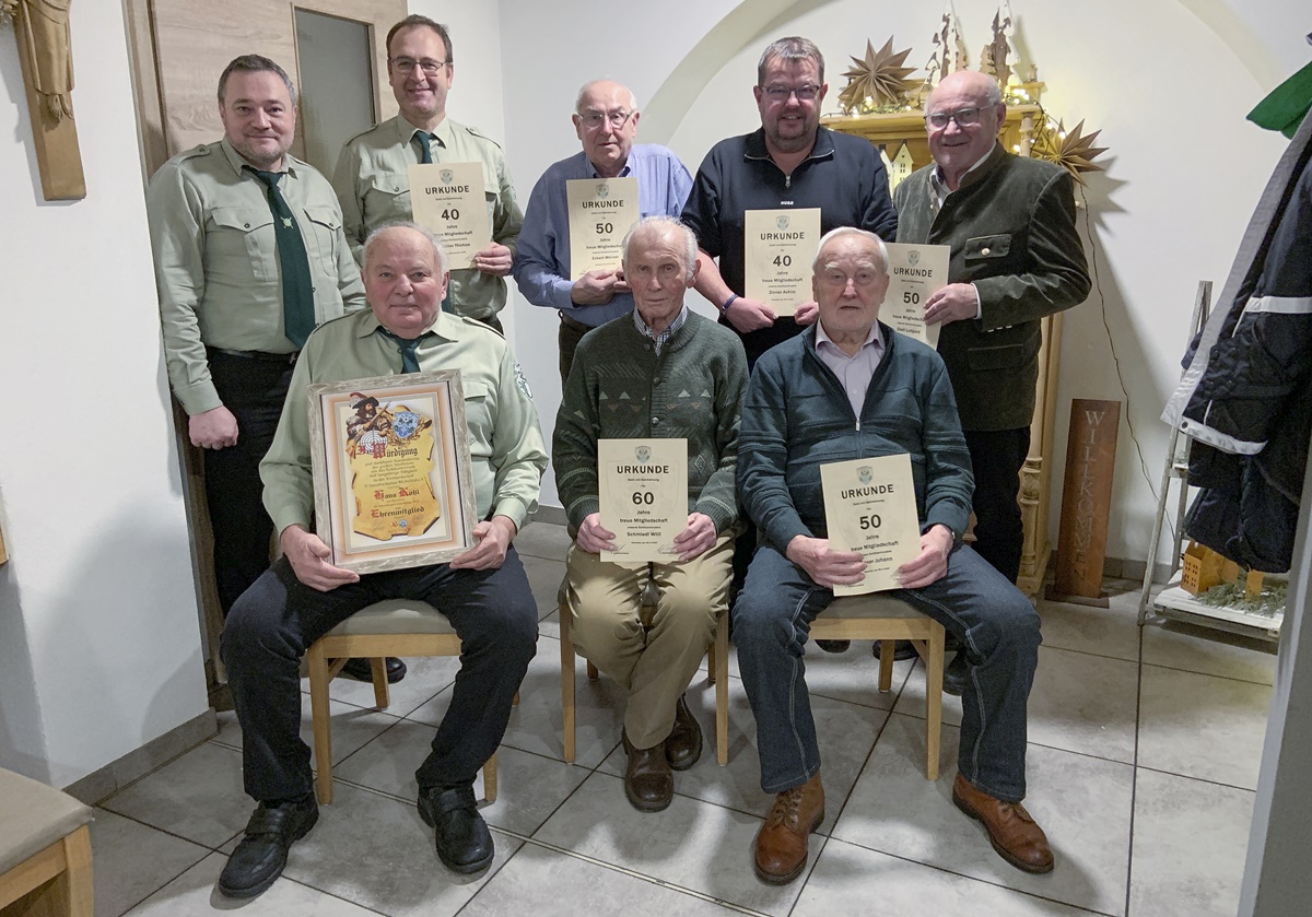 D´Speckbachpelzer Michelfeld: Beim erfolgreichen Schützenverein läuft es