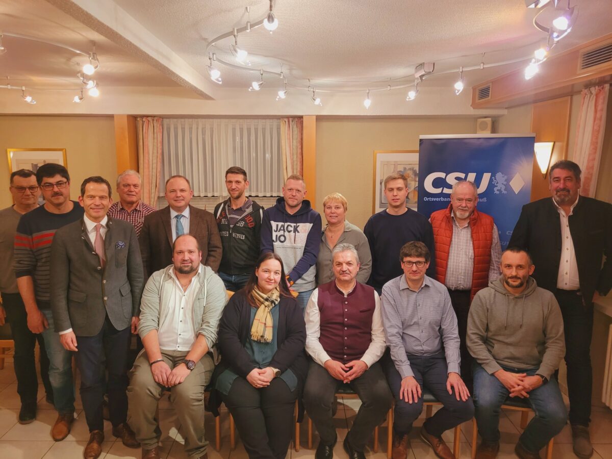 CSU Vohenstrauß wählt Vorstand neu