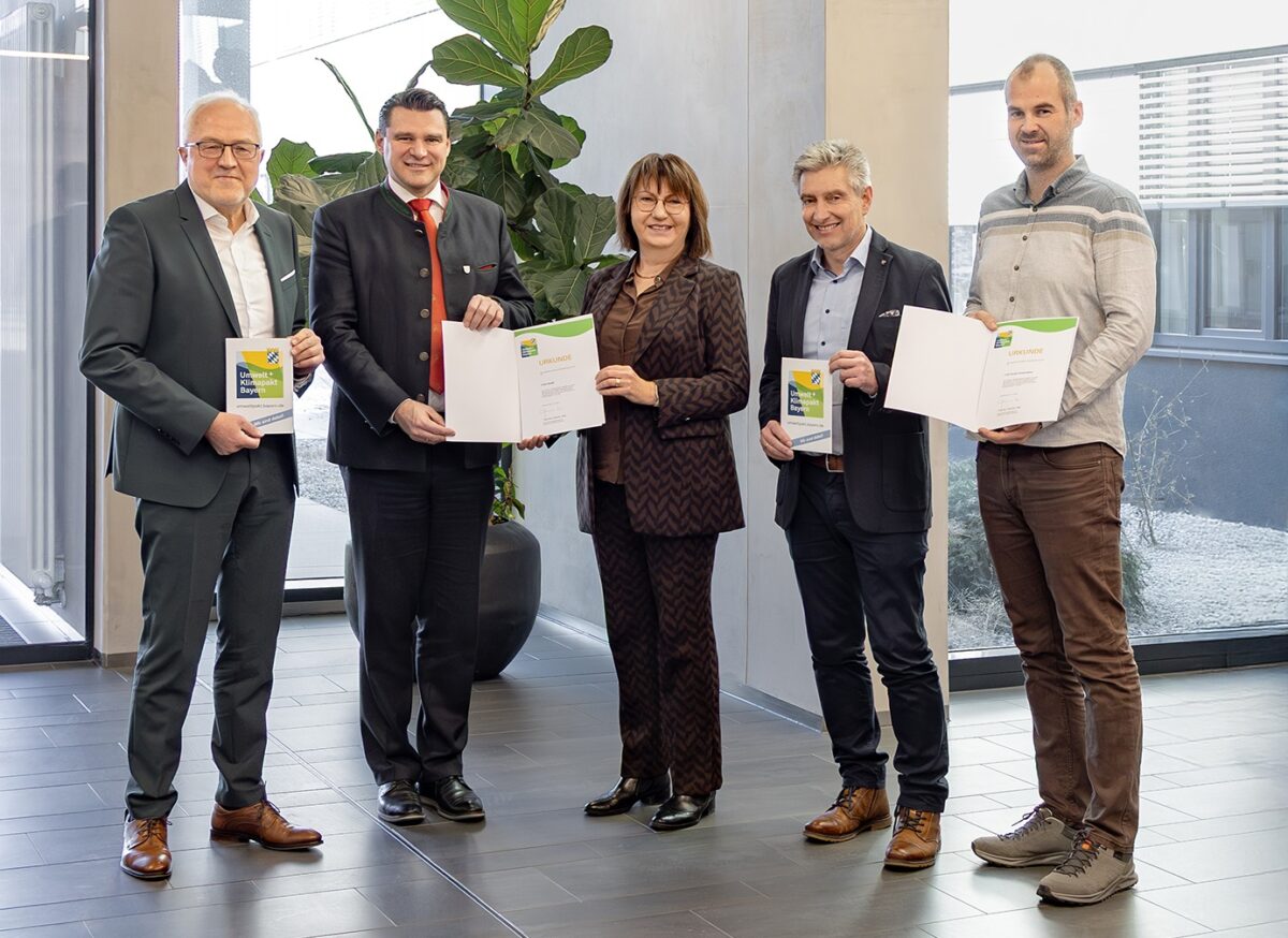 F.EE für Engagement im Umweltschutz geehrt