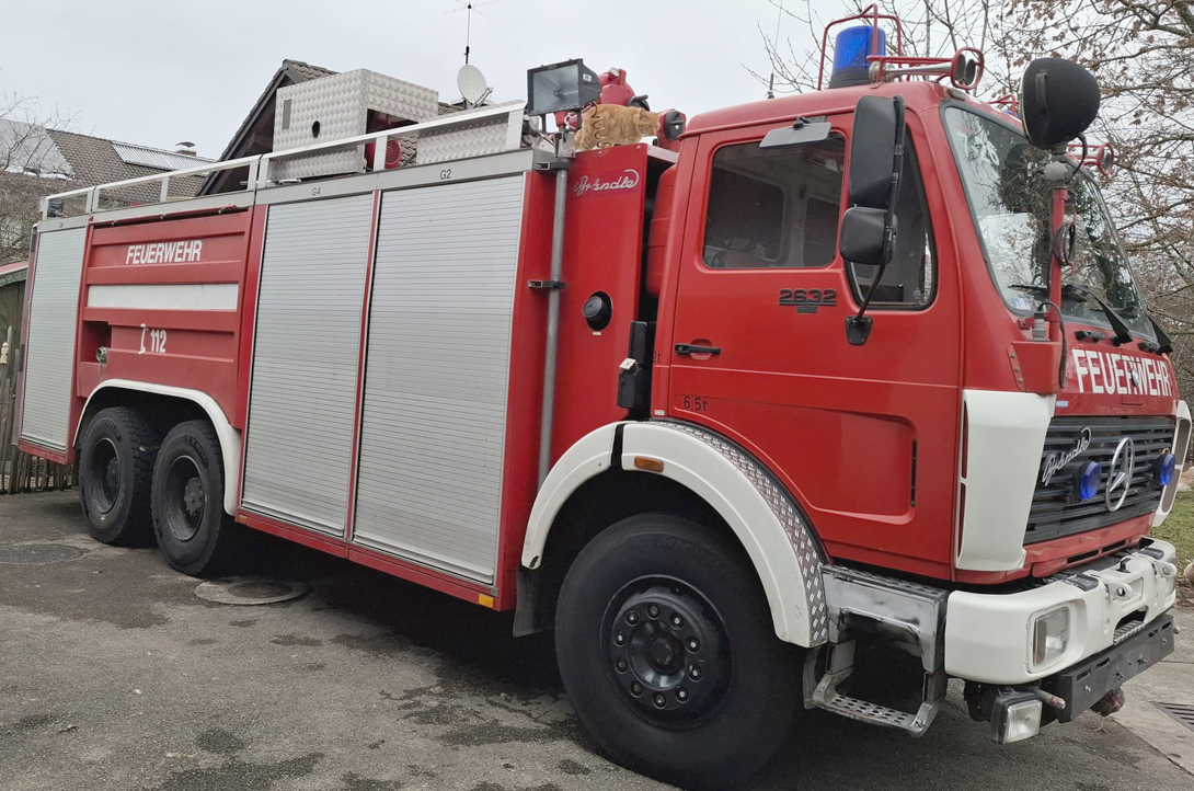 Verein spendet Space Eye ein Feuerwehrauto - und sucht noch Ausrüstungsgegenstände