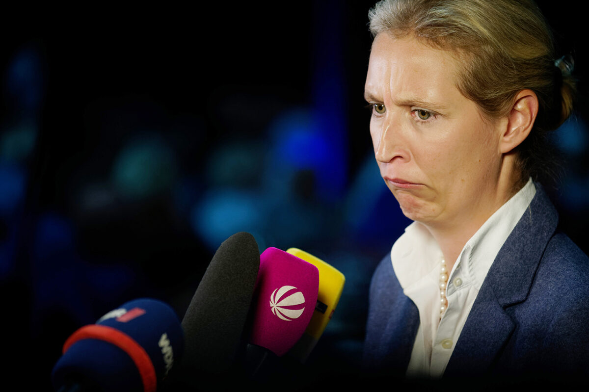 Glosse zur Bundestagswahl – ein Porträt: „Danke, Weidel!“