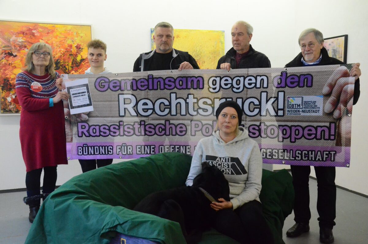Oberpfälzer Bündnis ruft zur Kundgebung gegen Rechtsextremismus auf