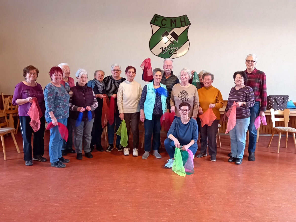 Sitzgymnastik für Senioren in Maxhütte-Haidhof erfolgreich